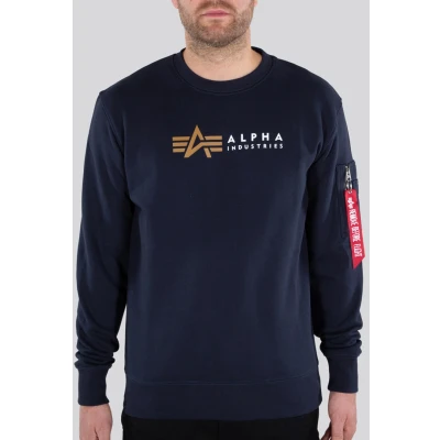 Afbeelding van Alpha Industries Sweater, Heren, Maat: Medium, Rep blue