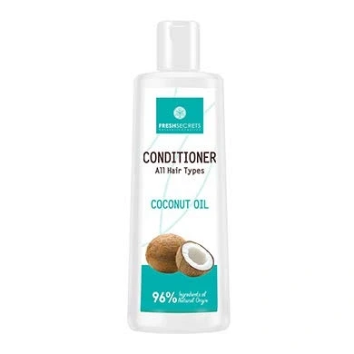 Afbeelding van Fresh Secrets Conditioner *Kokosnoot Olie* Alle Typen Haar 200ml