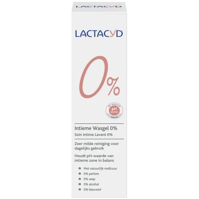 Afbeelding van Lactacyd Intieme Wasgel 0% Multiverpakking 2x250ML