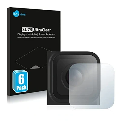 Afbeelding van Savvies Screenprotector voor GoPro Hero 10 Black Lens (Behuizing) Folie Beschermfolie transparant (6 Stuks)