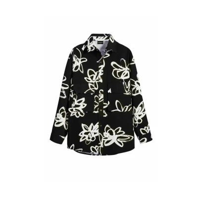 Afbeelding van Desigual Overhemd, Heren, Maat: XL, Black