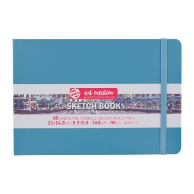 Afbeelding van Schetsboek Talens Art Creation blauw 21x15cm 140gr 80vel