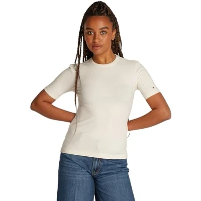 Afbeelding van Tommy Hilfiger Tshirt print, Dames, Maat: Medium, Calico