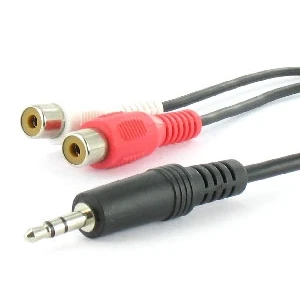 Afbeelding van jack tulp kabel 0.20 m.