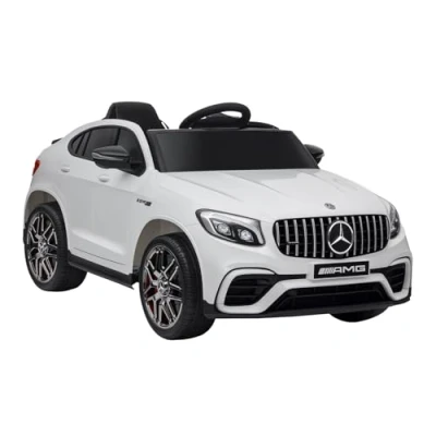 Afbeelding van HOMCOM Kindervoertuig afstandsbediening elektrische auto Mercedes Benz MP3 3 8 jaar 2 kleuren 370 074V90