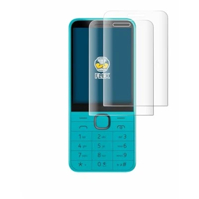 Afbeelding van BROTECT Screenprotector voor Nokia 235 4G (2024) Folie Beschermfolie transparant volledig dekking (2 Stuks)