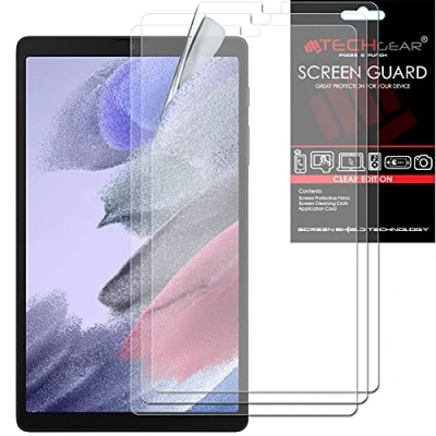 Afbeelding van TECHGEAR 3 stuks beschermfolie voor Galaxy Tab A7 Lite 8,7 inch (SM T220 / SM T225), displaybescherming, ultra heldere displayfolie, compatibel met Samsung 2021