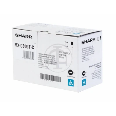 Afbeelding van Sharp MX C30GTC Toner Cyaan