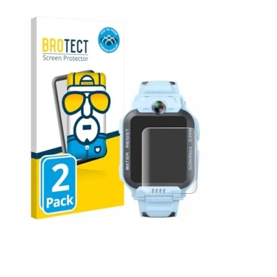 Afbeelding van BROTECT Full Cover Screen Protector voor Imoo Watch Phone Z7 (2 Stuks) Schermbeschermer, 3D Curved