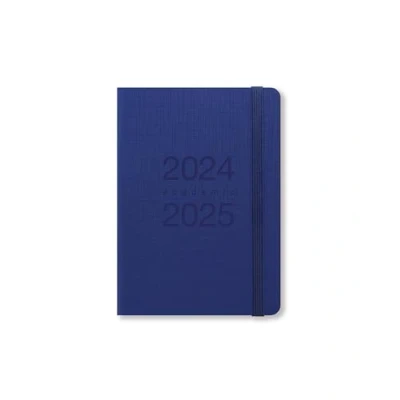 Afbeelding van Letts of London Memo A6 academische 2024/2025 week om dagboek te bekijken blauw