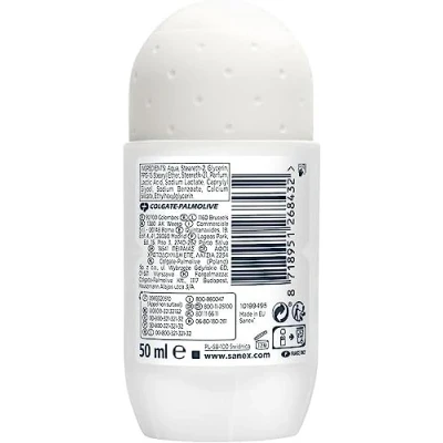 Afbeelding van 6x Sanex Deoroller Zero% Sensitive Skin 50 ml