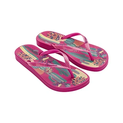 Afbeelding van Ipanema Dames ANAT Cactus FEM, roze/geel, 43 EU, Roze Yellow, EU