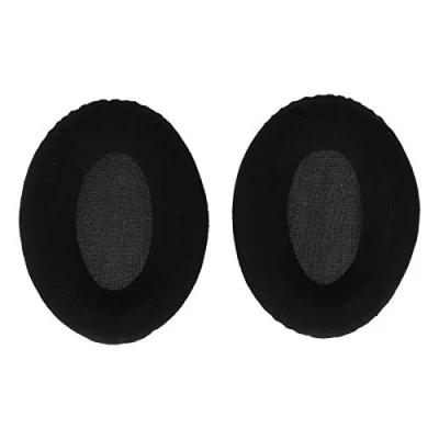 Afbeelding van Oorkussen voor KHX HSCP HyperX Cloud II 2 Hoofdtelefoon/Headset Oorkussen/Oorkussen/Oorschelpen/Oorkap/Oordopjes Reparatie Onderdelen(Suede zwart)