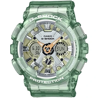 Afbeelding van G SHOCK Skeleton Chronograaf, Dames, Maat: One Size, Green