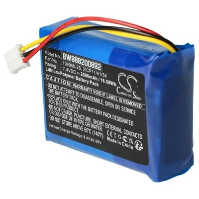 Afbeelding van vhbw Accu compatibel met Philips Fidelio B5, B5/12, HTL9100 luidsprekerboxen speaker (2500mAh, 7,4V, Li Polymeer)