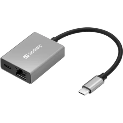 Afbeelding van Sandberg USB C Gigabit Adapter PD100W