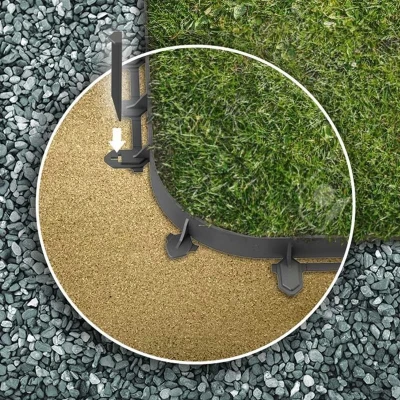 Afbeelding van Intergard Borderrand kunststof 100cm (4 stuks)
