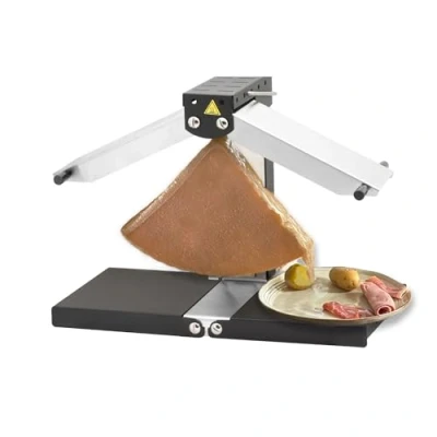 Afbeelding van LOUIS TELLIER Raclette Brézière® Signature Basalt maat geschikt voor 1/4 of 1/6 slijpsteen 1 tot 4 personen verwarmingshellingen verstelbaar opvouwbaar veiligheidsschakelaar 230 V