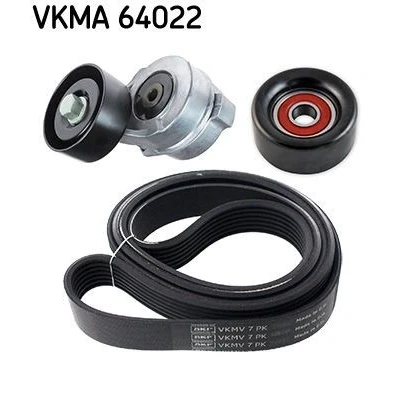 Afbeelding van Poly V riem set SKF VKMA 64022