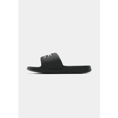 Afbeelding van Lacoste Serve 1.0 Badslippers, Heren, Maat: 43, Black/white Kunststof