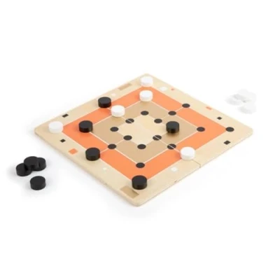 Afbeelding van Small foot bordspellen molenspel en solitaire