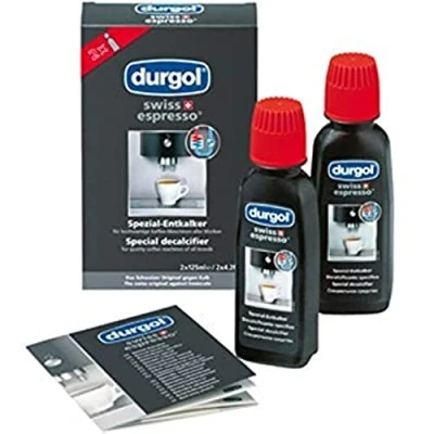 Afbeelding van Durgol ontkalker voor koffiezetapparaten, Zwitserse espresso speciale vloeistof compatibel met alle 2 x 125 mililiter