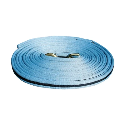 Afbeelding van Harry&#039;s Horse 31008018 03 Soft Longierlijn, lichtbruin/marineblauw