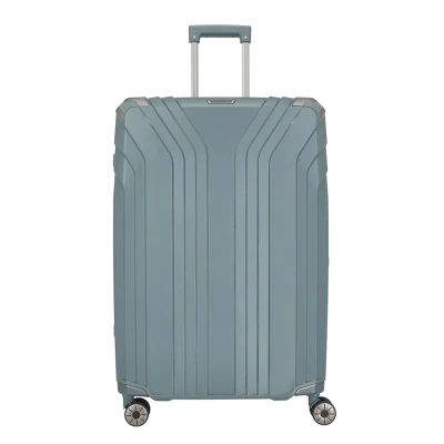 Afbeelding van Travelite Elvaa 4 Wiel Trolley L 77 cm Blue Grey