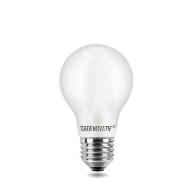 Afbeelding van E27 LED Filament Lamp 6W Extra Warm Wit Dimbaar Mat