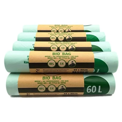 Afbeelding van Bio Zak 60 Liter cm X 80 12 Rollen (60 Stuks)