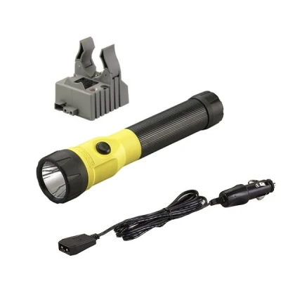 Afbeelding van Streamlight Polystinger LED Zaklamp oplaadbaar geel met 12V lader