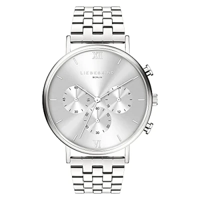 Afbeelding van Liebeskind Berlin Chronograaf, Dames, Maat: One Size, Silberfarben