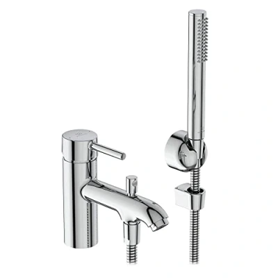 Afbeelding van Ideal Standard BC191AA Ceraline One Tap Hole Bath Shower Mixer douche en badbatterij, chroom