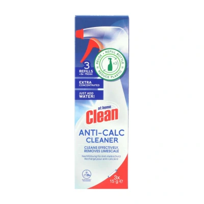 Afbeelding van 4x At Home Anti Calc Cleaner Navulling 3 x 15 gr