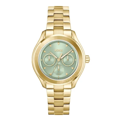 Afbeelding van HUGO Horloge, Dames, Maat: One Size, Gold farbend