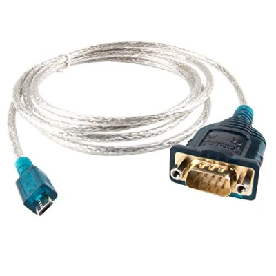 Afbeelding van UC232 FTDI USB RS232 Kabel Met Db9 Mannelijke Volledige Pinout Compatibel US232 Micro Seriële Type C (Micro mannelijk FT231XS 150cm)