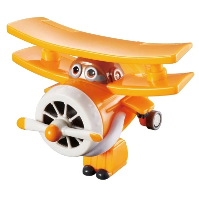 Afbeelding van Super Wings Transform a bots! Grand Albert 6 Cm Oranje