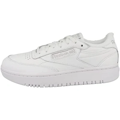 Afbeelding van Reebok Classic CLUB C Double Sneakers laag Footwear white/cold grey, Dames, Maat: 42.5, grey Schoenen