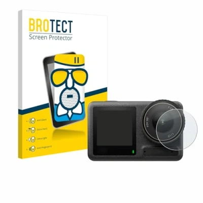 Afbeelding van BROTECT Screenprotector voor DJI Osmo Action 4 (Lens) Folie Beschermfolie Beschermglas matte