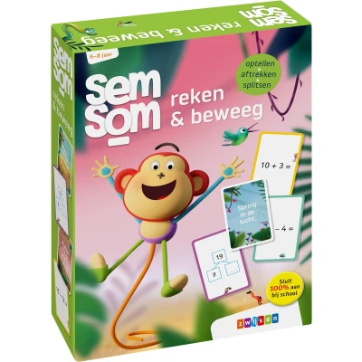 Afbeelding van Semsom Reken &amp; beweeg 6 8 jaar