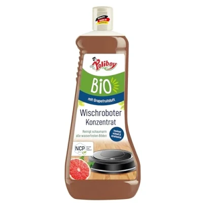 Afbeelding van Poliboy Biologische dweilrobot concentraat, vloerreiniger voor robotstofzuiger met dweilfunctie, schuimarm reinigingsmiddel, veganistisch, 1 x l, Made in Germany