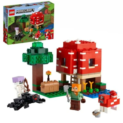 Afbeelding van Lego 21179 Minecraft Mushroom 2022
