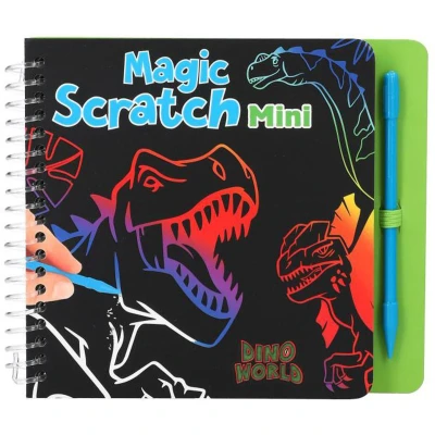 Afbeelding van Dino World Mini Magic Scratchboek