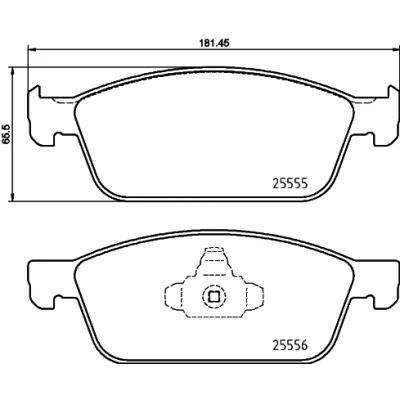 Afbeelding van Brembo Remblokset P 24 199