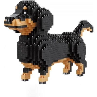 Afbeelding van Balody Teckel Nanoblocks bouwset / 3D puzzel 836 bouwsteentjes