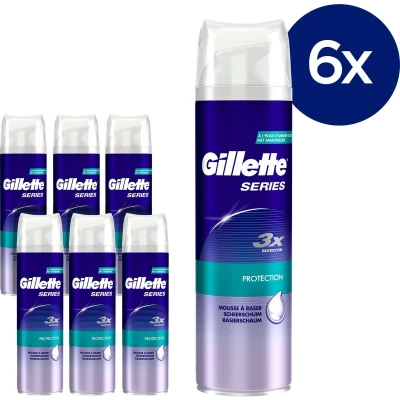 Afbeelding van Gillette Series Protection Scheerschuim Voor Mannen 250 ml