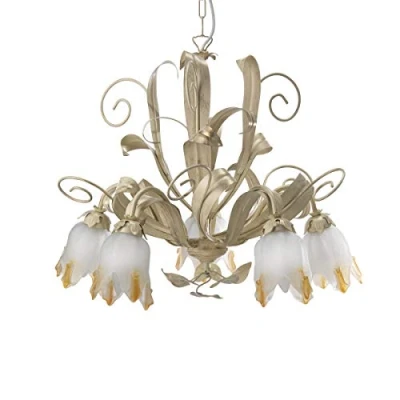 Afbeelding van ONLI Kroonluchter Elena in Florentijnse stijl 5 lamps