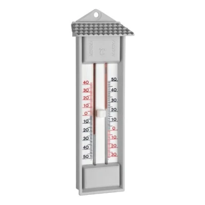 Afbeelding van TFA Thermometer min/max kunststof grijs