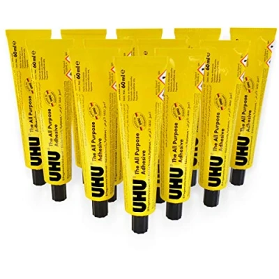 Afbeelding van UHU Alle doeleinden lijm 60ml Pack van 12 buizen