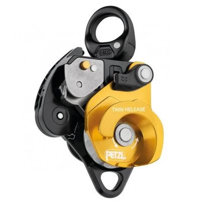 Afbeelding van Petzl Twin Release, dubbel katrol met afdaalfunctie